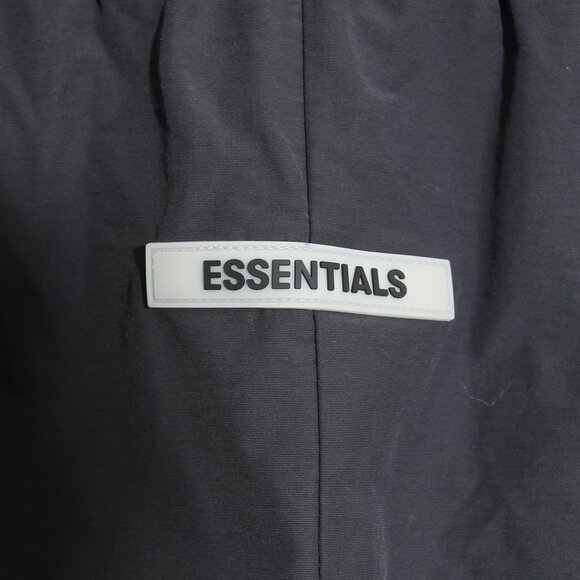 Fear of God Essentials Nylon Track Pants Black Unisex Logo Size Small - Picture 7 of 15